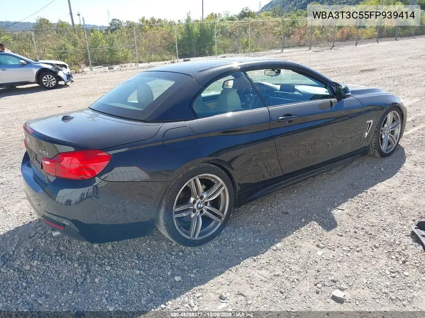 2015 BMW 4ER VIN WBA3T3C55FP939414 — фото 4