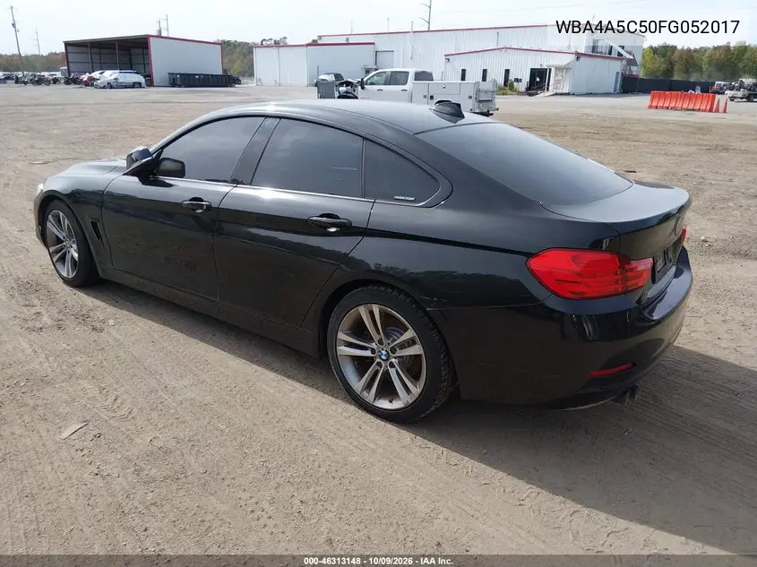 2015 BMW 4ER VIN WBA4A5C50FG052017 — фото 3