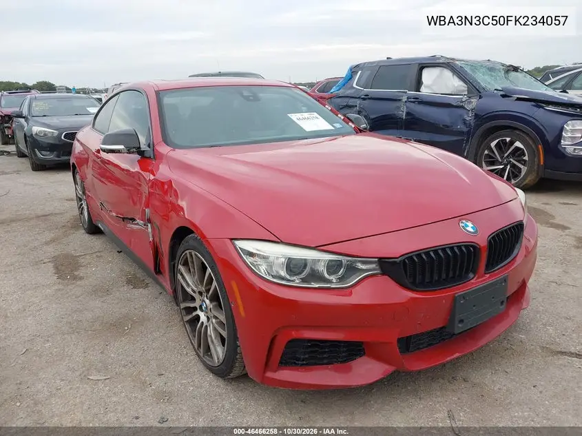 BMW 4ER 2015, VIN WBA3N3C50FK234057