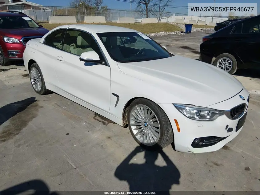 BMW 4ER 2015, VIN WBA3V9C5XFP946677