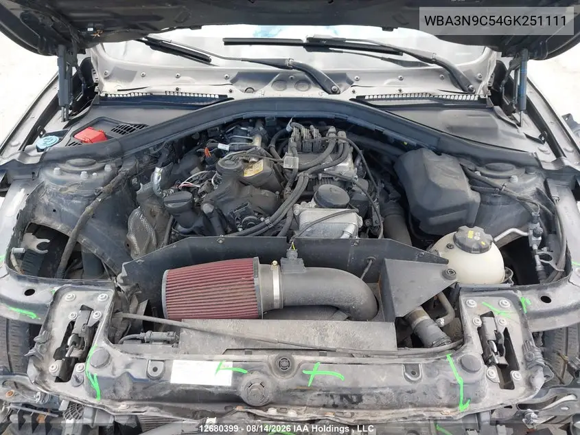 2016 BMW 4ER VIN WBA3N9C54GK251111 — фото 10