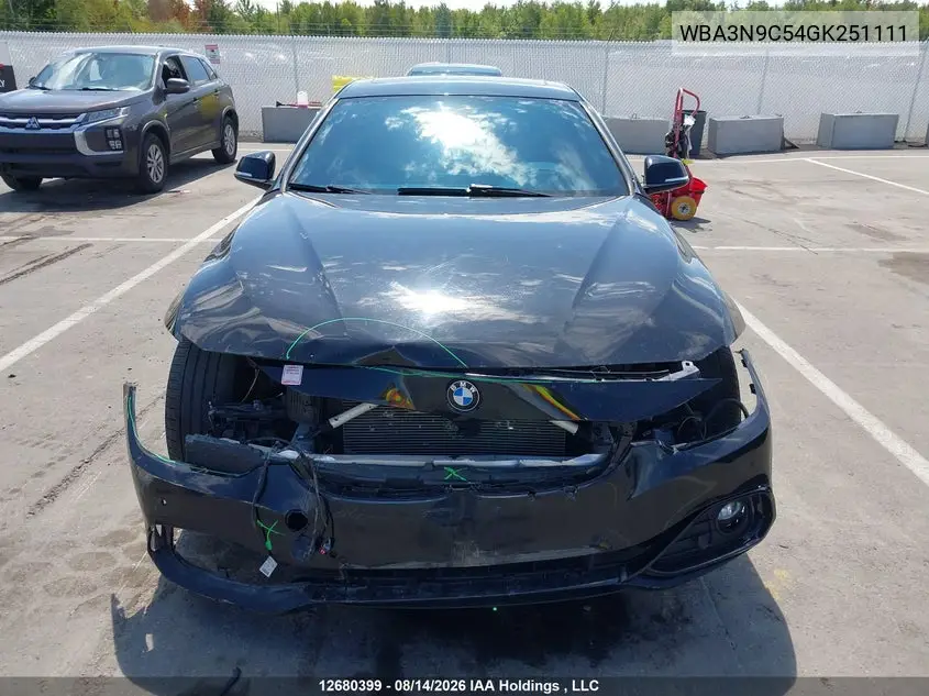 2016 BMW 4ER VIN WBA3N9C54GK251111 — фото 13