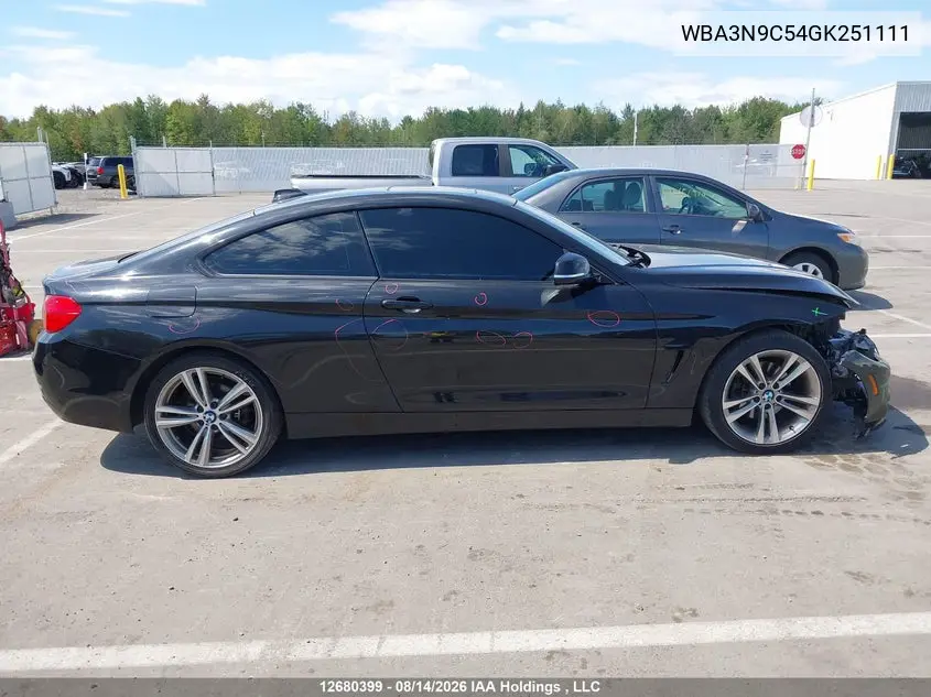 2016 BMW 4ER VIN WBA3N9C54GK251111 — фото 14