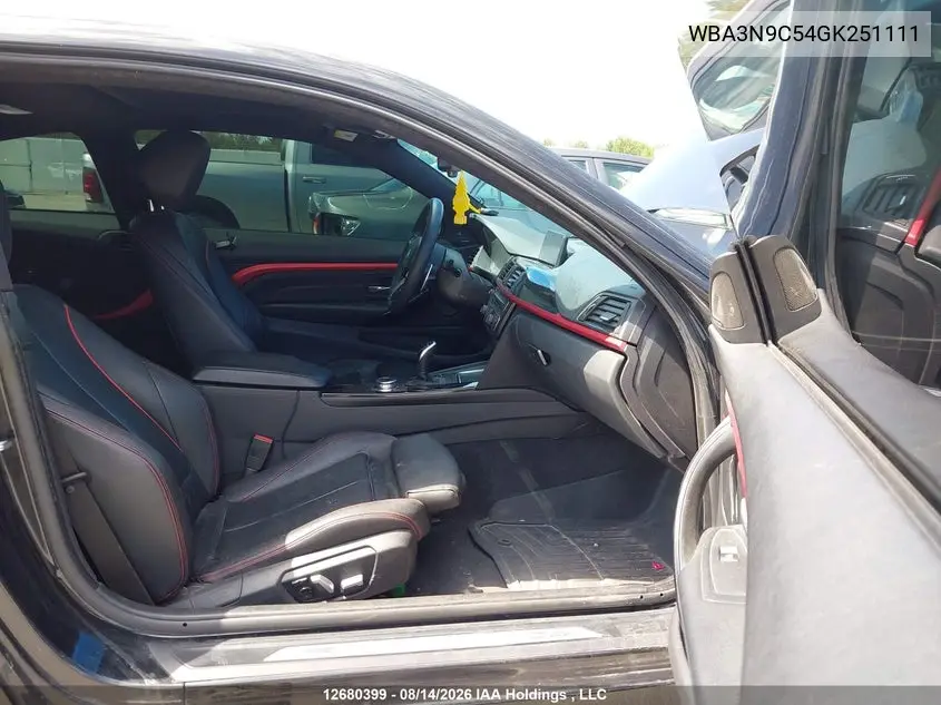 2016 BMW 4ER VIN WBA3N9C54GK251111 — фото 5