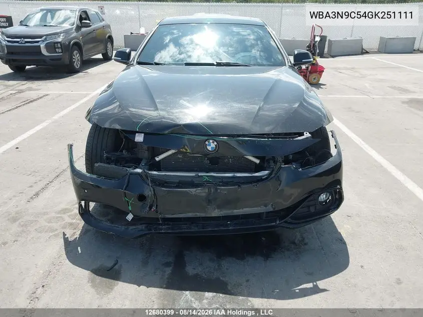 2016 BMW 4ER VIN WBA3N9C54GK251111 — фото 6