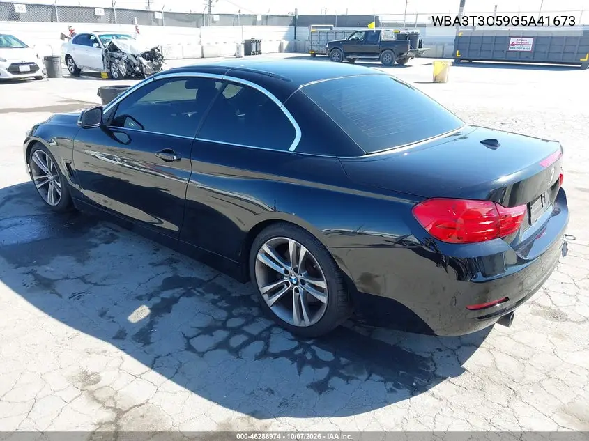 2016 BMW 4ER VIN WBA3T3C59G5A41673 — фото 3