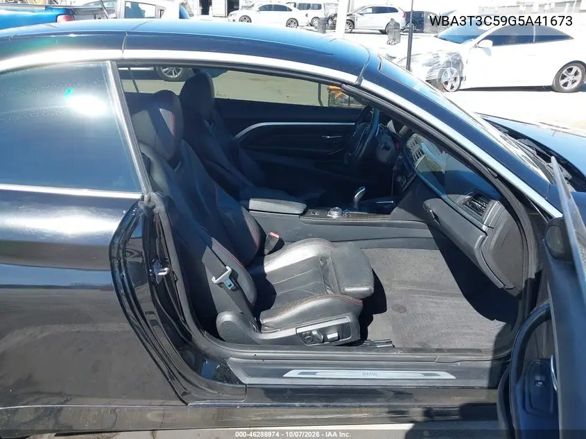 2016 BMW 4ER VIN WBA3T3C59G5A41673 — фото 5
