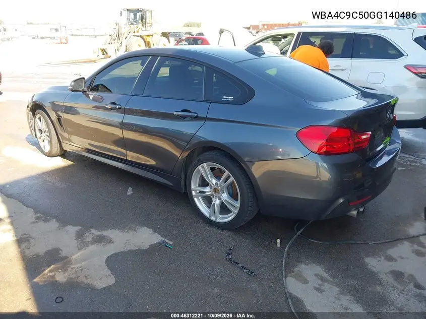 2016 BMW 4ER VIN WBA4C9C50GG140486 — фото 3