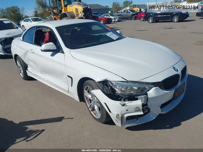 2016 BMW 4ER VIN WBA3T1C57GP823184 — фото 2