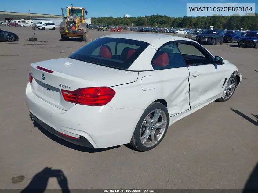 BMW 4ER 2016, VIN WBA3T1C57GP823184