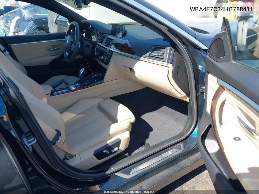 2017 BMW 4ER VIN WBA4F7C34HG788411 — фото 5