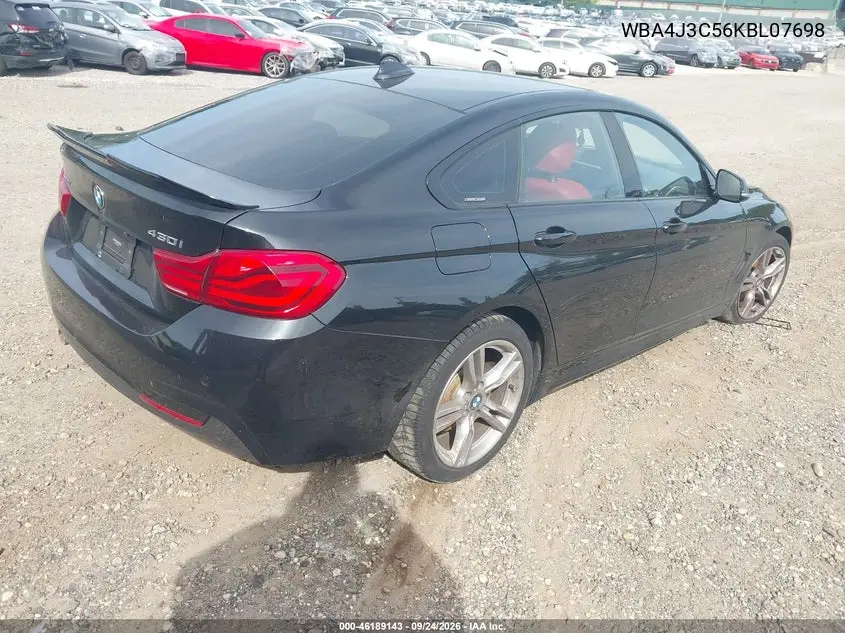 2019 BMW 4ER VIN WBA4J3C56KBL07698 — фото 4