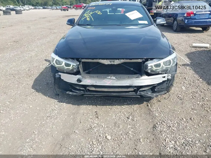 2019 BMW 4ER VIN WBA4J3C58KBL10425 — фото 12