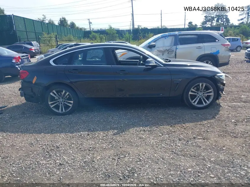 2019 BMW 4ER VIN WBA4J3C58KBL10425 — фото 13