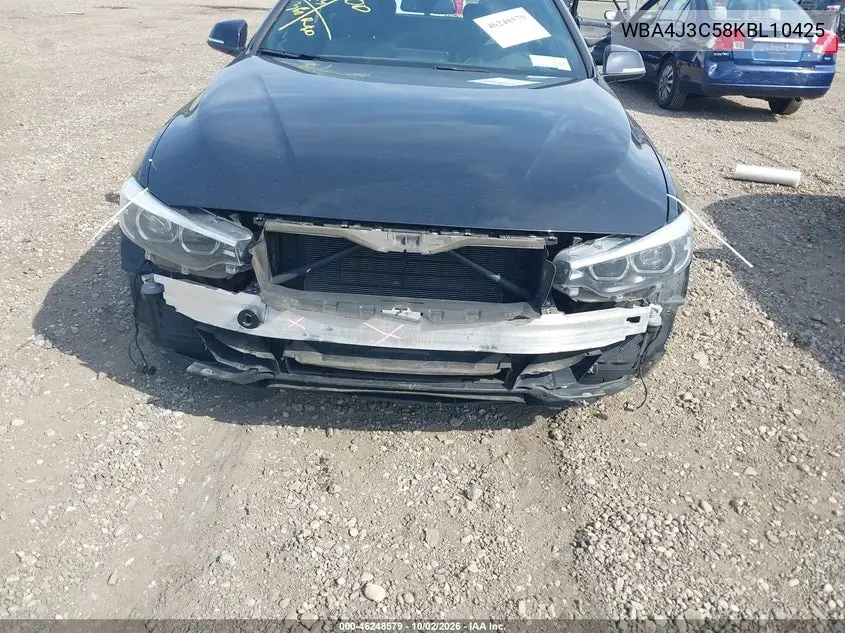 2019 BMW 4ER VIN WBA4J3C58KBL10425 — фото 6