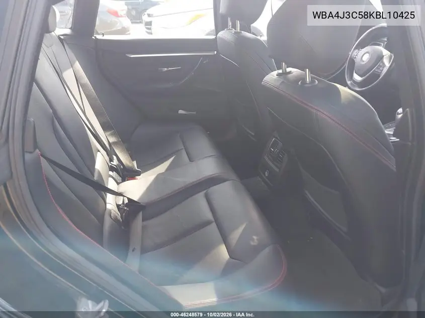 2019 BMW 4ER VIN WBA4J3C58KBL10425 — фото 8
