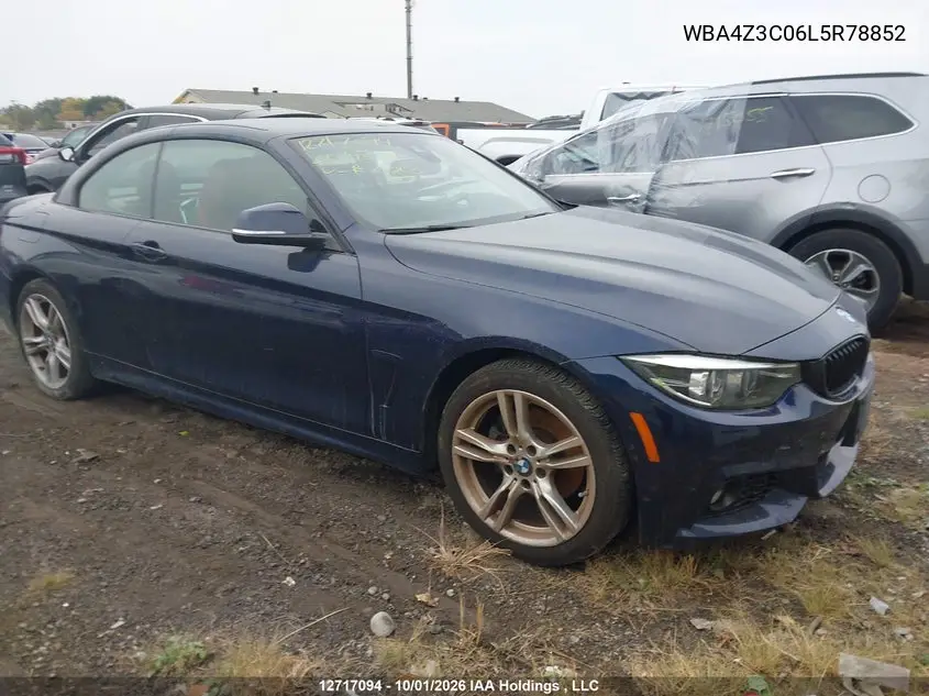 BMW 4ER 2020, VIN WBA4Z3C06L5R78852