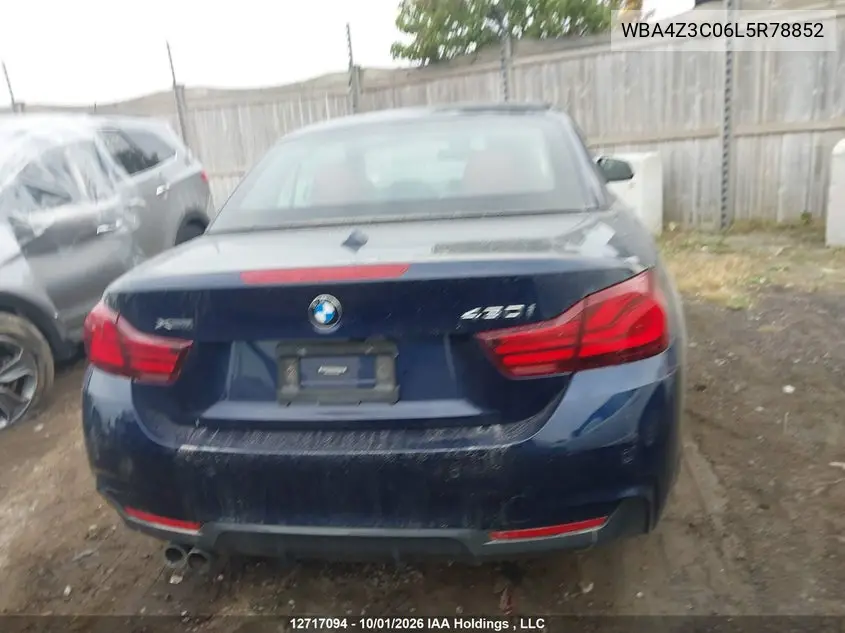 2020 BMW 4ER VIN WBA4Z3C06L5R78852 — фото 15