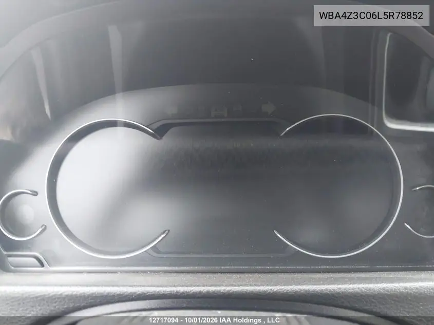 2020 BMW 4ER VIN WBA4Z3C06L5R78852 — фото 7