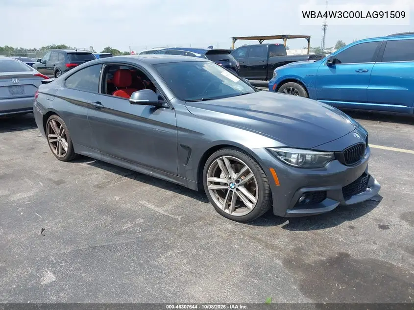 BMW 4ER 2020, VIN WBA4W3C00LAG91509
