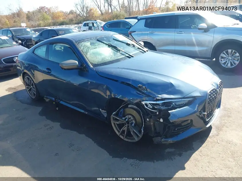 BMW 4ER 2021, VIN WBA13AR01MCF94073