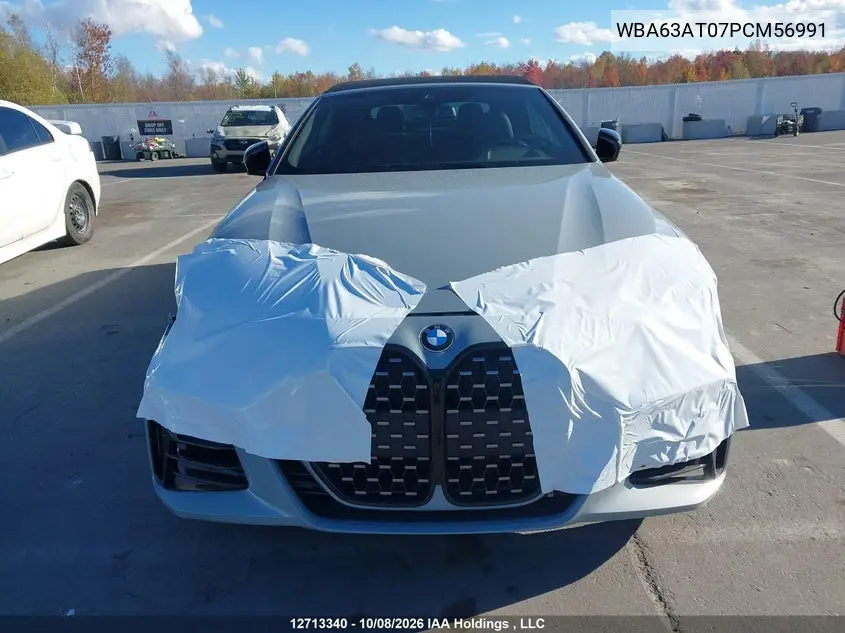 2023 BMW 4ER VIN WBA63AT07PCM56991 — фото 20