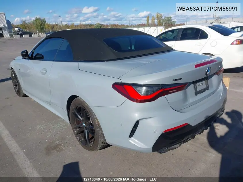 2023 BMW 4ER VIN WBA63AT07PCM56991 — фото 3
