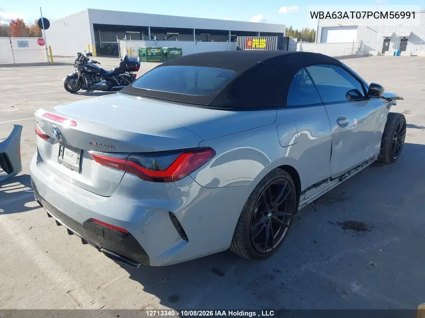 2023 BMW 4ER VIN WBA63AT07PCM56991 — фото 4