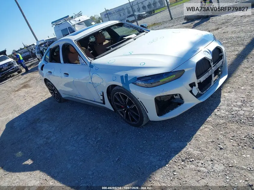 BMW 4ER 2024, VIN WBA73AV05RFP79827