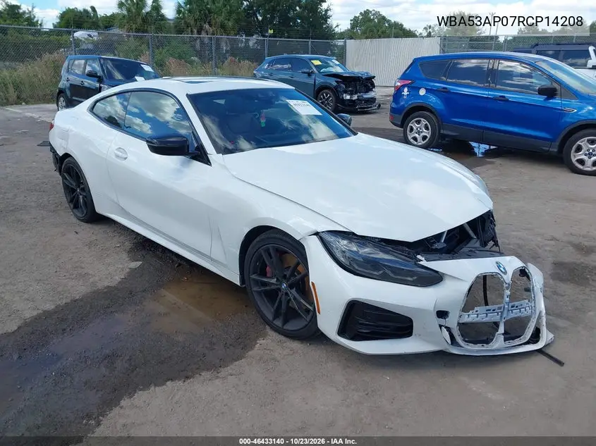 BMW 4ER 2024, VIN WBA53AP07RCP14208