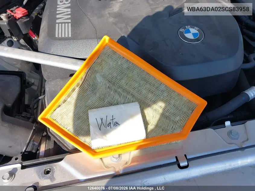 2025 BMW 4ER VIN WBA63DA02SCS83958 — фото 12