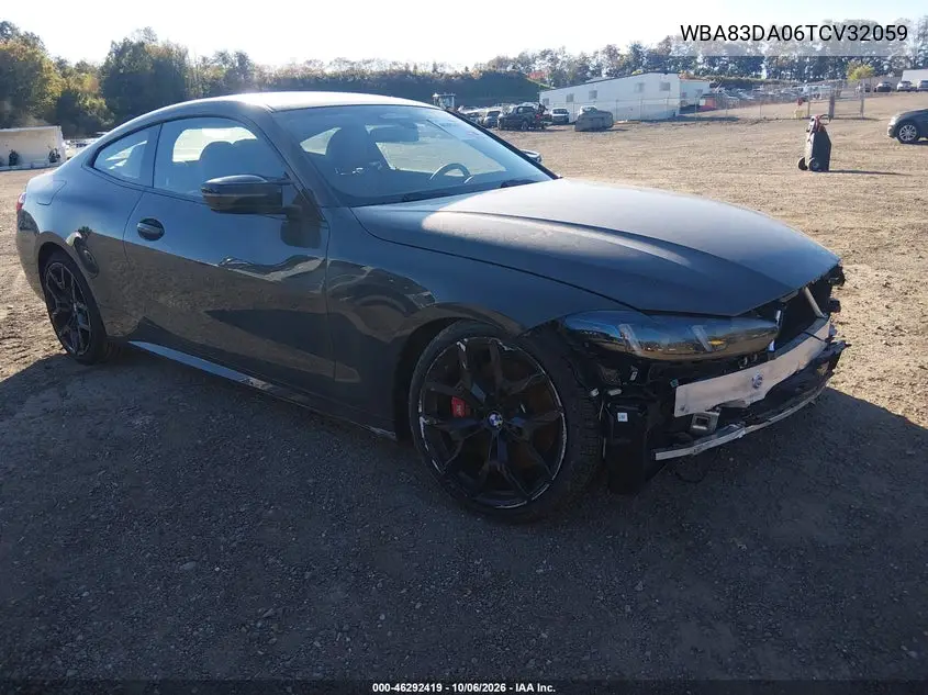 BMW 4ER 2026, VIN WBA83DA06TCV32059