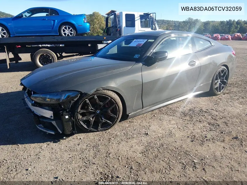 2026 BMW 4ER VIN WBA83DA06TCV32059 — фото 2