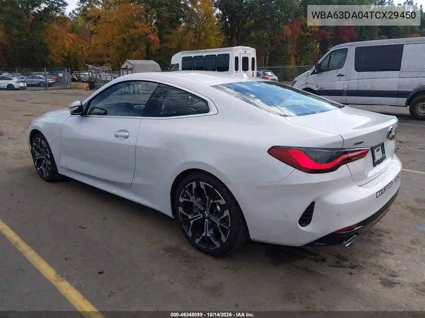 2026 BMW 4ER VIN WBA63DA04TCX29450 — фото 3