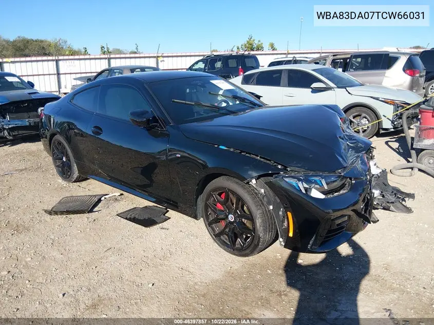 BMW 4ER 2026, VIN WBA83DA07TCW66031