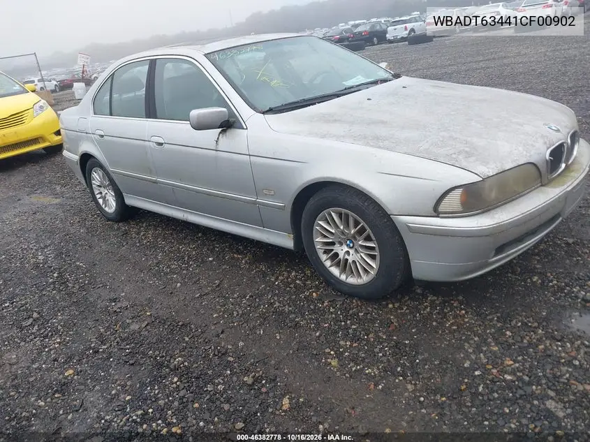 BMW 5ER 2001, VIN WBADT63441CF00902