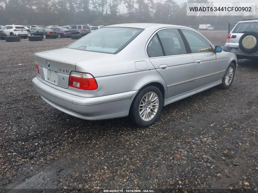 2001 BMW 5ER VIN WBADT63441CF00902 — фото 4