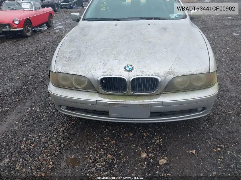 2001 BMW 5ER VIN WBADT63441CF00902 — фото 6