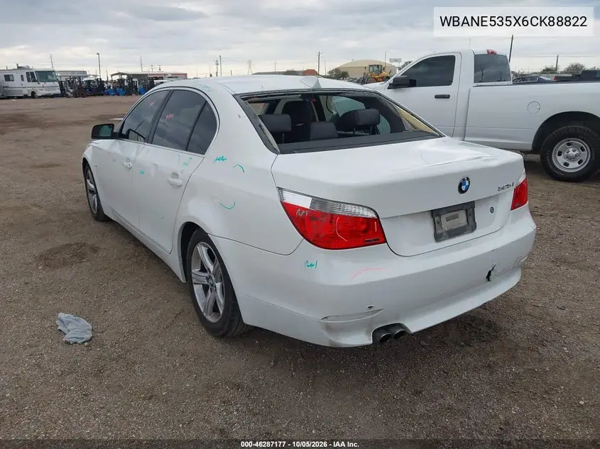2006 BMW 5ER VIN WBANE535X6CK88822 — фото 3