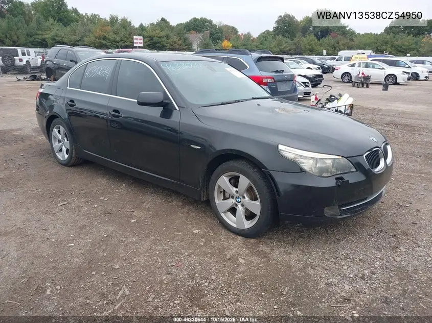 BMW 5ER 2008, VIN WBANV13538CZ54950