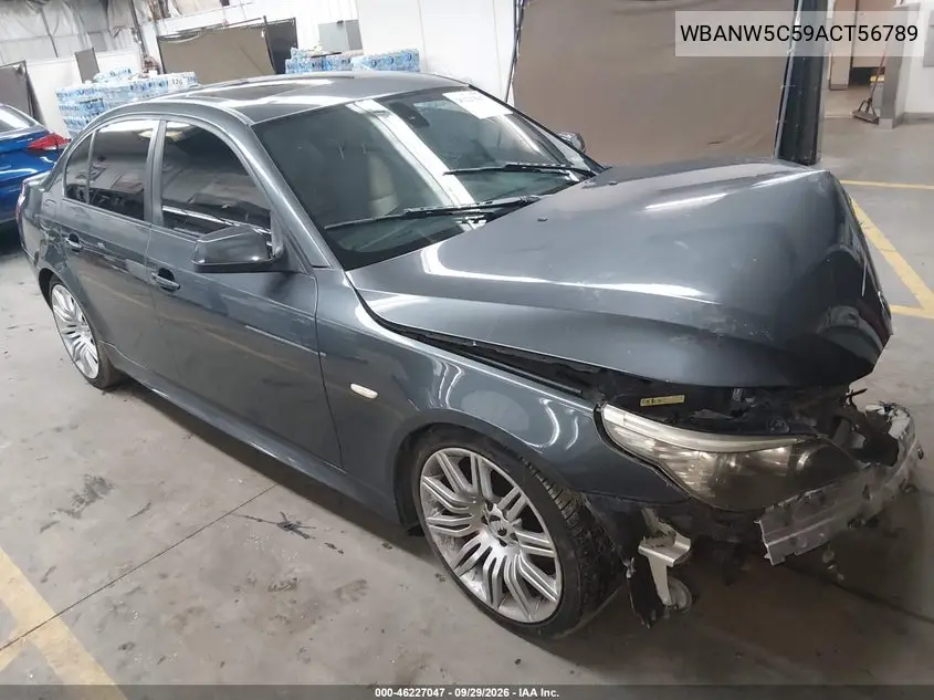 BMW 5ER 2010, VIN WBANW5C59ACT56789