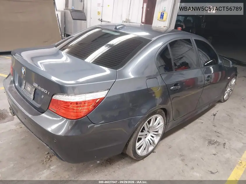 2010 BMW 5ER VIN WBANW5C59ACT56789 — фото 4