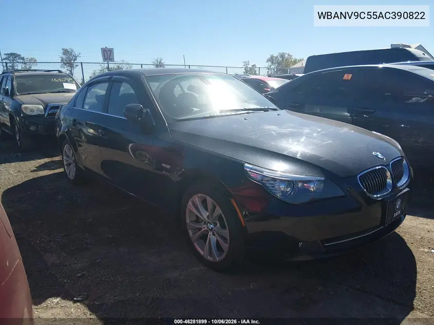 BMW 5ER 2010, VIN WBANV9C55AC390822