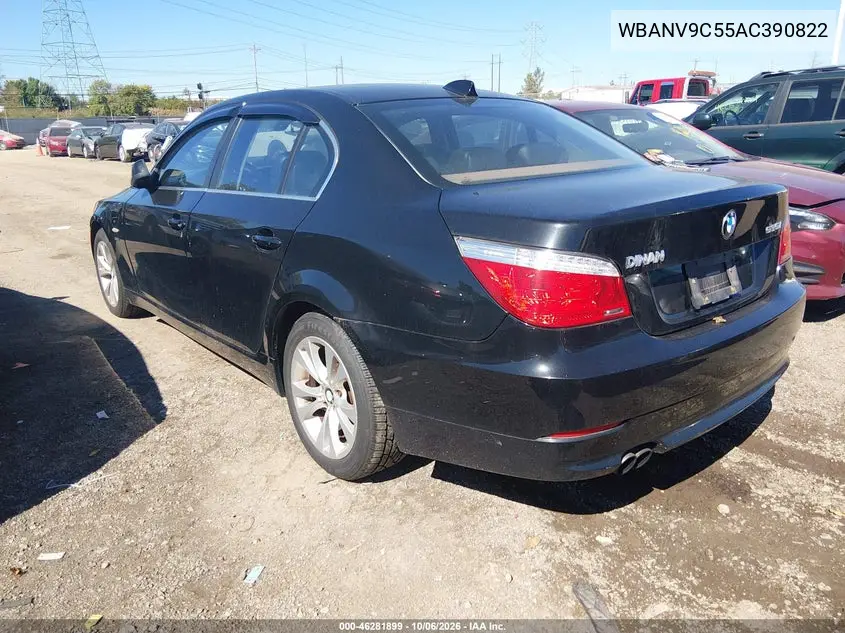 2010 BMW 5ER VIN WBANV9C55AC390822 — фото 3