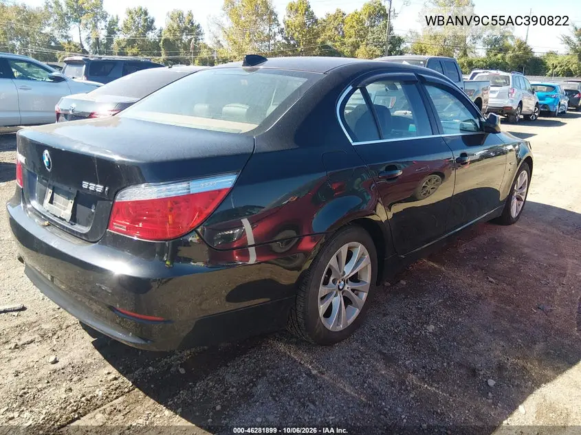 2010 BMW 5ER VIN WBANV9C55AC390822 — фото 4