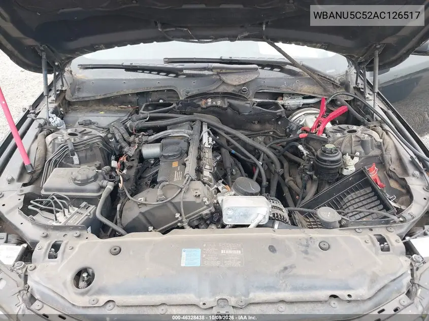2010 BMW 5ER VIN WBANU5C52AC126517 — фото 10