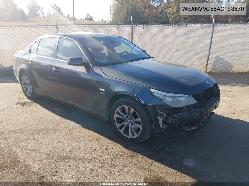 BMW 5ER 2010, VIN WBANV9C55AC138570