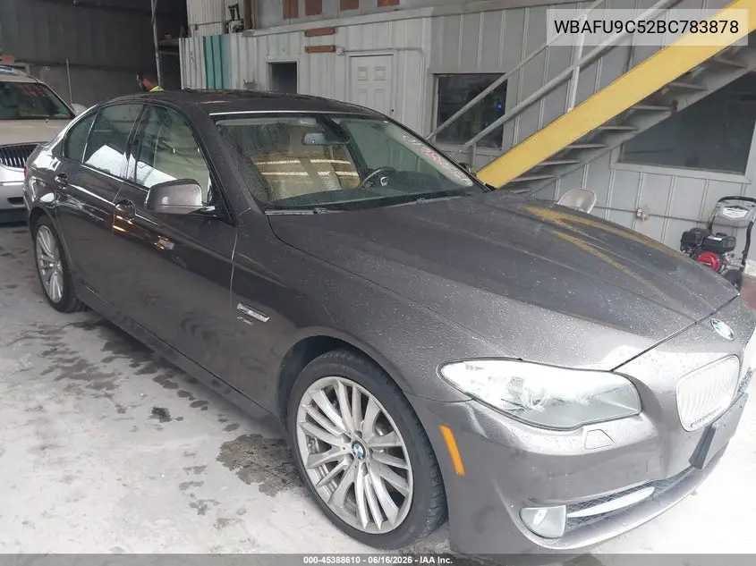 BMW 5ER 2011, VIN WBAFU9C52BC783878