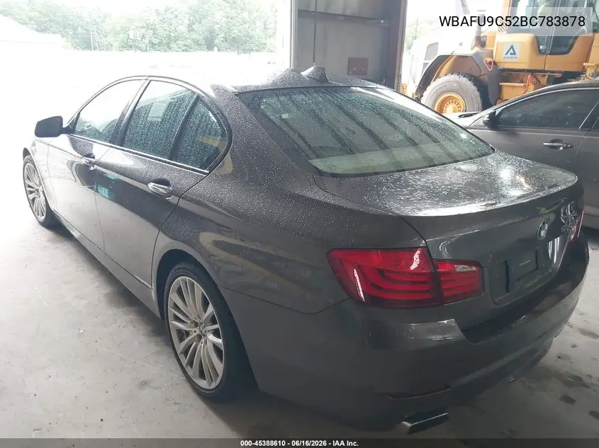 2011 BMW 5ER VIN WBAFU9C52BC783878 — фото 3