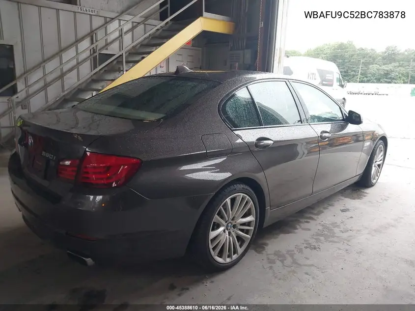 2011 BMW 5ER VIN WBAFU9C52BC783878 — фото 4